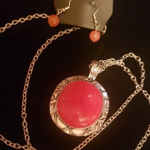 Necklace & earrings